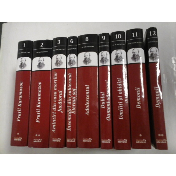 F.M. DOSTOIEVSKI Opere alese 9 volume F.M. DOSTOIEVSKI Opere alese 9 volume